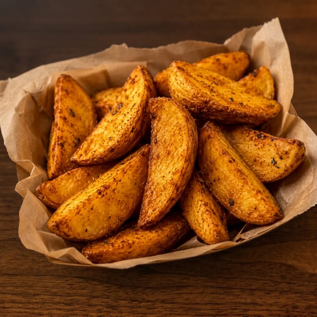 Potato Wedges.