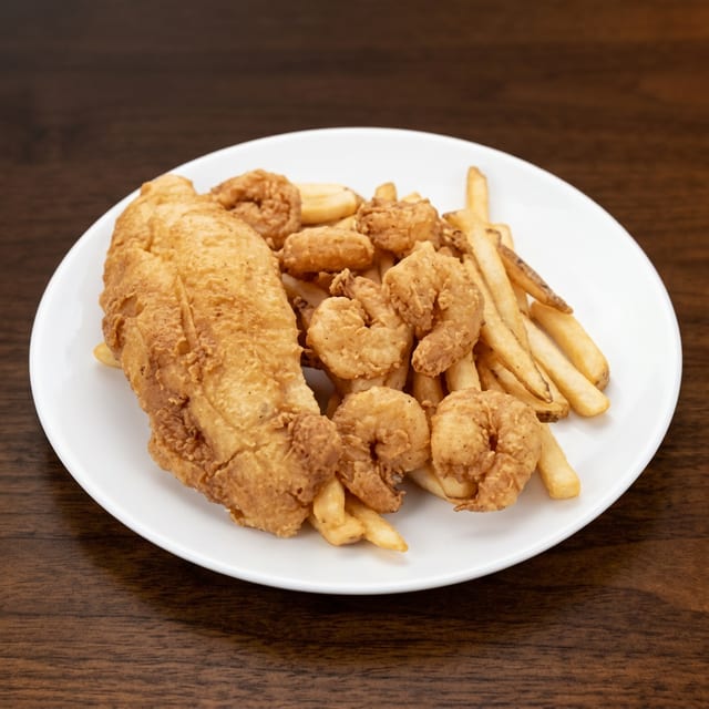 Shrimp and Fish.