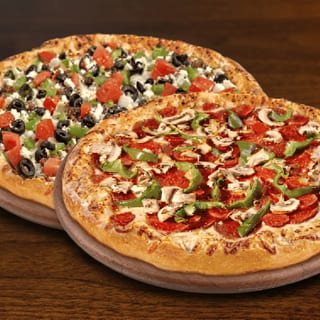 Two Extra Large Pizzas