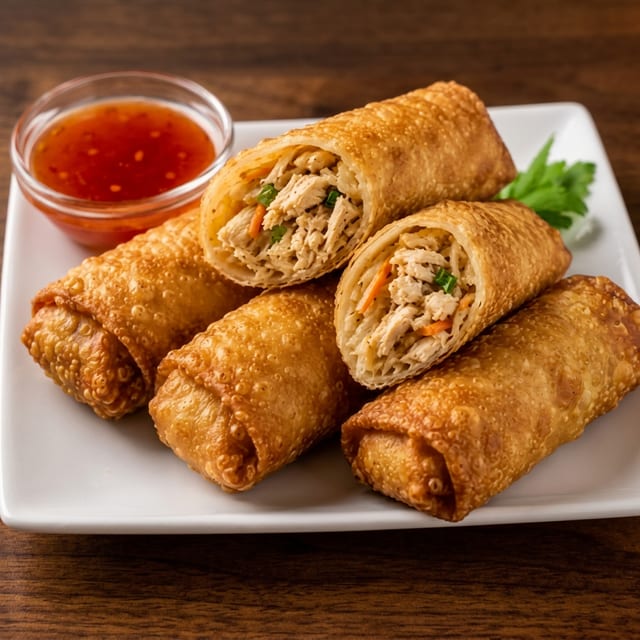 Chicken Egg Roll.