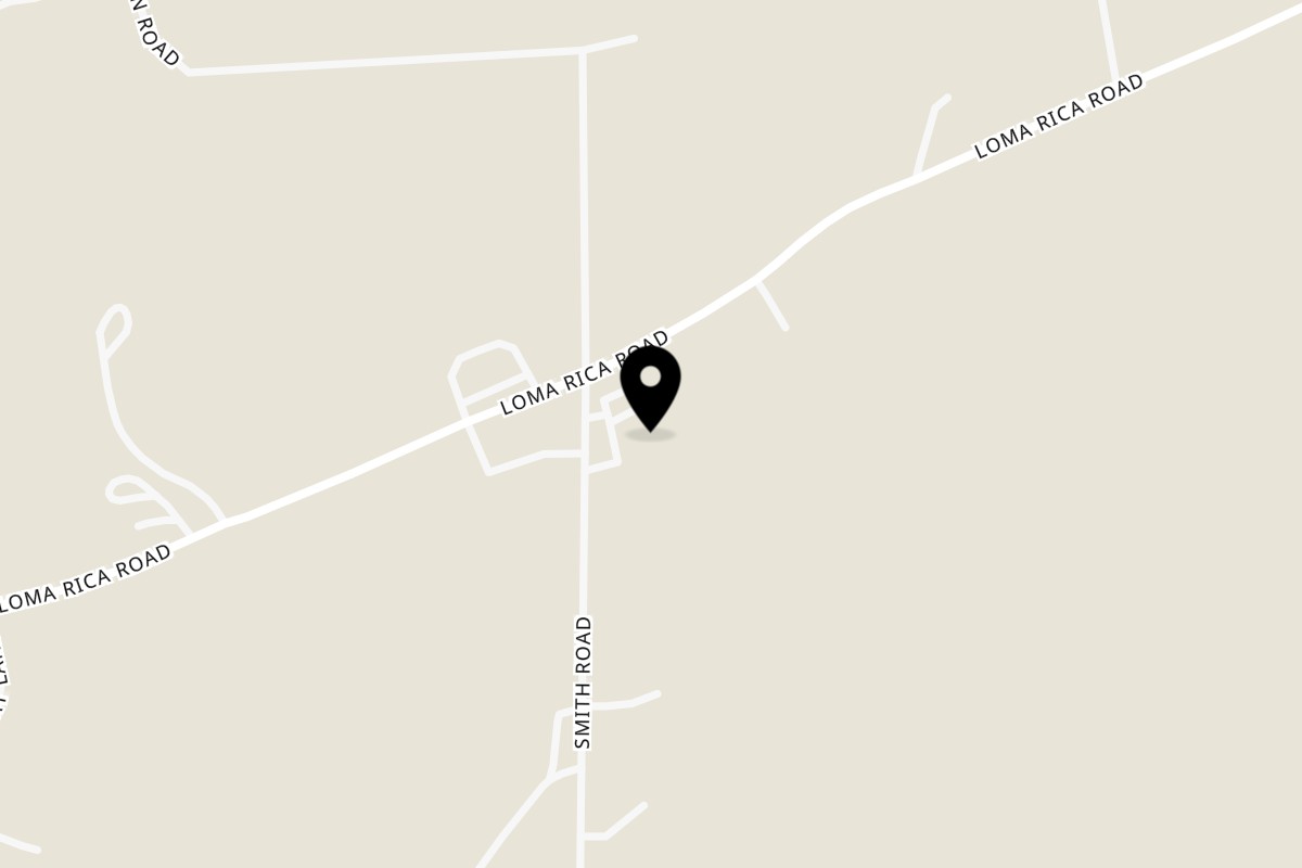 Map showing the location of Loma Rica Market on 11269 Loma Rica Rd in Marysville